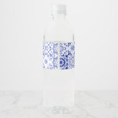 Ze Vierde Haar Bruidsfeestje 'Main Squeeze' Waterfles Etiket (Achterkant)