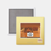 Ze vinden je wel. magneet (Voorkant / Achterkant)