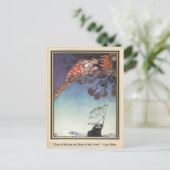 Ze vlogen weg van de Castle Kay Nielsen Briefkaart (Staand voorkant)