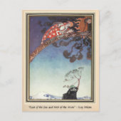 Ze vlogen weg van de Castle Kay Nielsen Briefkaart (Voorkant)