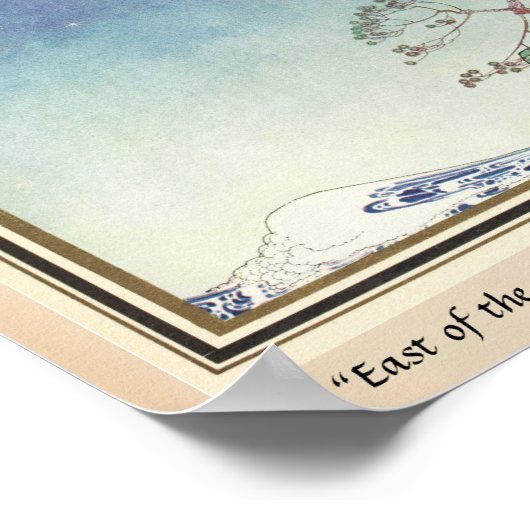 Ze vlogen weg van de Castle Kay Nielsen Poster (Hoek)