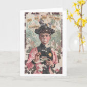 Ze voelde zich alsof ze was kraken blanco Humor gr Kaart (Gele Bloem)