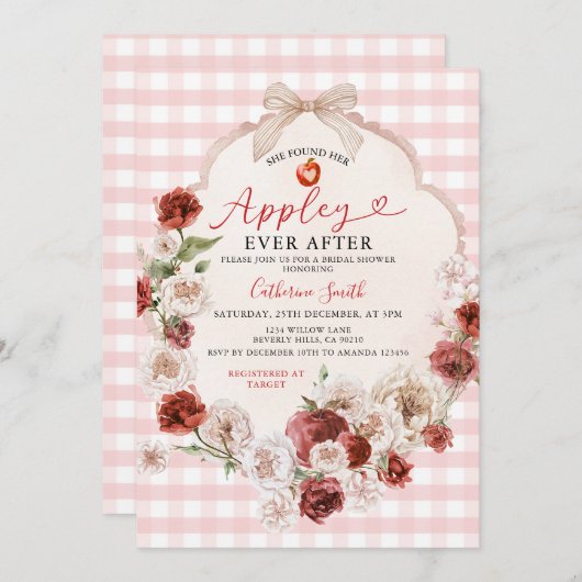 Ze vond Appley ooit na het Vrijgezellenfeest van A Kaart (Voorkant / Achterkant)