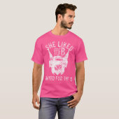 Ze vond de B Bleef voor de D Baard T-shirt (Voorkant volledig)