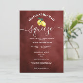 Ze vond haar belangrijkste bliksem citroenzomer It Kaart (Staand voorkant)