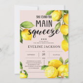 Ze vond haar belangrijkste citruscitruscitroenzome kaart (Voorkant)