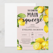 Ze vond haar belangrijkste citruscitruscitroenzome kaart (Voorkant / Achterkant)