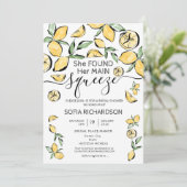 Ze vond haar belangrijkste druppelcitroen BOHO SUM Kaart (Staand voorkant)