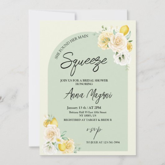 Ze vond haar belangrijkste knijp Rozen Vrijgezelle Kaart (Voorkant)