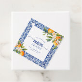 Ze vond haar belangrijkste knijp Sinaasappels Vrij Bedankjes Labels (In situ)