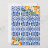 Ze vond haar belangrijkste knijp Sinaasappels Vrij Kaart (Achterkant)