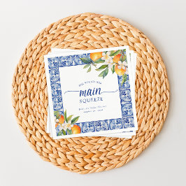 Ze vond haar belangrijkste knijp Sinaasappels Vrij Servet