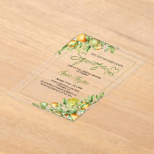 Ze vond haar belangrijkste knijp Vrijgezellenfeest Acryl Uitnodigingen (Laagn)