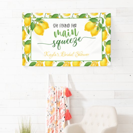 Ze vond haar belangrijkste knijp Vrijgezellenfeest Spandoek (Insitu)