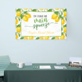 Ze vond haar belangrijkste knijp Vrijgezellenfeest Spandoek (Beurs)