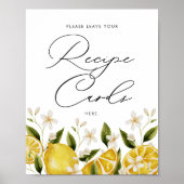 Ze vond haar belangrijkste knijprecept Kaart Poster (Voorkant)