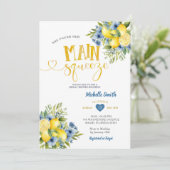 Ze vond haar belangrijkste knijpsel limonade Vrijg Kaart (Staand voorkant)