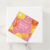 Ze vond haar belangrijkste knuffel bruids douche bedankjes labels (In situ)