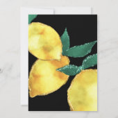 Ze vond haar belangrijkste knuppel citroenglitter kaart (Achterkant)