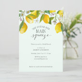 Ze vond haar belangrijkste knuppel, Lemon Bridal B Kaart (Staand voorkant)