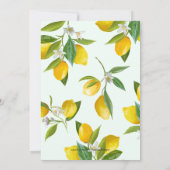 Ze vond haar belangrijkste knuppel, Lemon Bridal B Kaart (Achterkant)