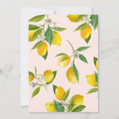 Ze vond haar belangrijkste knuppel, Lemon Bridal B Kaart (Achterkant)