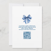 Ze vond haar belangrijkste QR-code-Vrijgezellenfee Kaart (Achterkant)