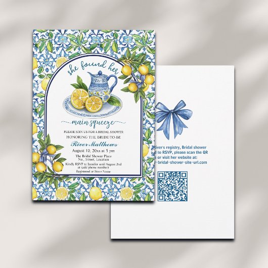 Ze vond haar belangrijkste QR-code-Vrijgezellenfee Kaart