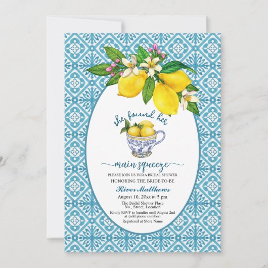 Ze vond haar belangrijkste QR-code-Vrijgezellenfee Kaart (Voorkant)