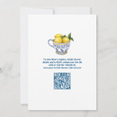 Ze vond haar belangrijkste QR-code-Vrijgezellenfee Kaart (Achterkant)