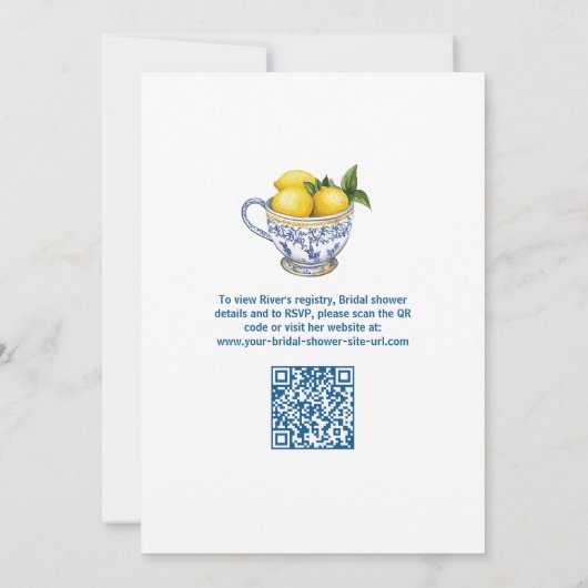 Ze vond haar belangrijkste QR-code-Vrijgezellenfee Kaart (Achterkant)