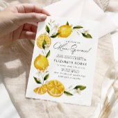 Ze vond haar belangrijkste squeeze Citrus Floral B Kaart