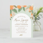 Ze vond haar belangrijkste squeeze Citrus Vrijgeze Kaart (Staand voorkant)