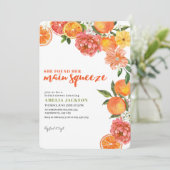 Ze vond haar belangrijkste squeeze Citrus Vrijgeze Kaart (Staand voorkant)