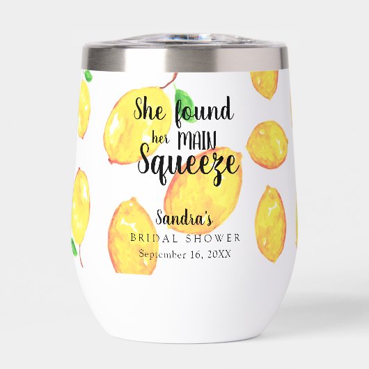 Ze vond haar belangrijkste squeeze Lemon Vrijgezel (Voorkant)