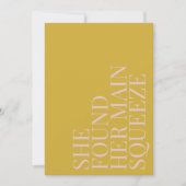 Ze vond haar belangrijkste squeeze modern Vrijgeze Kaart (Voorkant)