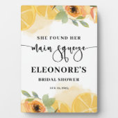 Ze vond haar belangrijkste squeeze Vrijgezellenfee Fotoplaat (voorkant)