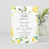 Ze vond haar belangrijkste squeeze-vrijgezellenfee kaart (Staand voorkant)