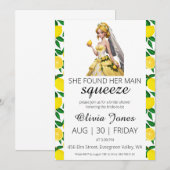 Ze vond haar belangrijkste squeeze-vrijgezellenfee kaart (Voorkant / Achterkant)