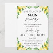 Ze vond haar belangrijkste squeeze-vrijgezellenfee kaart (Voorkant / Achterkant)