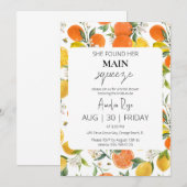 Ze vond haar belangrijkste squeeze-vrijgezellenfee kaart (Voorkant / Achterkant)