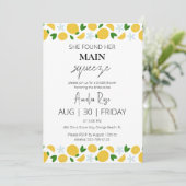 Ze vond haar belangrijkste squeeze-vrijgezellenfee kaart (Staand voorkant)