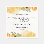 Ze vond haar belangrijkste squeeze-Vrijgezellenfee Servet (Voorkant)