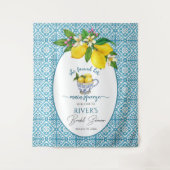 Ze vond haar belangrijkste squeeze Vrijgezellenfee Wandkleed (Voorkant)