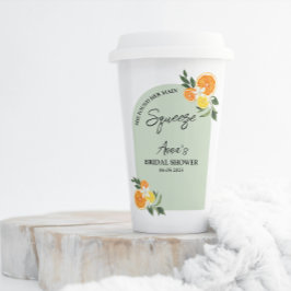 Ze vond haar belangrijkste Vrijgezellenfeest Citru Papieren Bekers