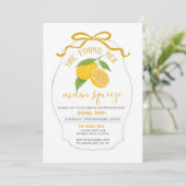 Ze vond haar belangrijkste vrijgezellenfeest met c kaart (Staand voorkant)