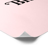 Ze vond haar boe Vrijgezellenfeest welkomstteken Poster (Hoek)