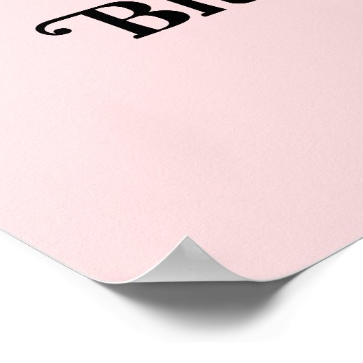 Ze vond haar boe Vrijgezellenfeest welkomstteken Poster (Hoek)