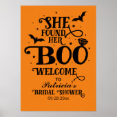 Ze vond haar boe Vrijgezellenfeest welkomstteken Poster (Voorkant)