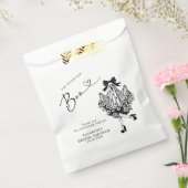 Ze vond haar Boo Ghost Floral Bruids douche Bedankzakje (Gezegeld)